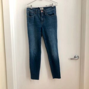 J. Crew Lookout High Rise Skinny Size 29 Dark Jean